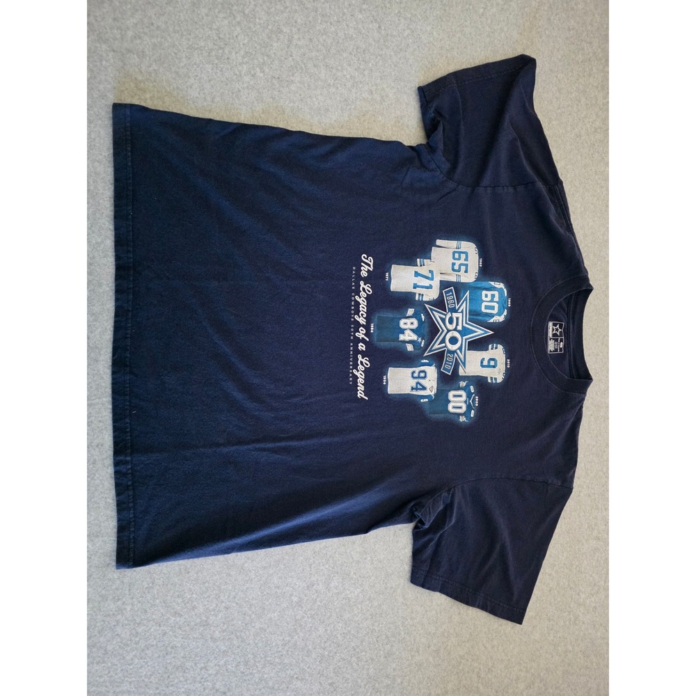 Dallas Cowboys Team Apparel NFL Legacy Legend T Shirt XL Navy Blue